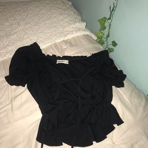 Urban outfitters peasant top